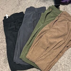 HALARA Women's Straight Leg Pants - Black, Gray, Green, Brown